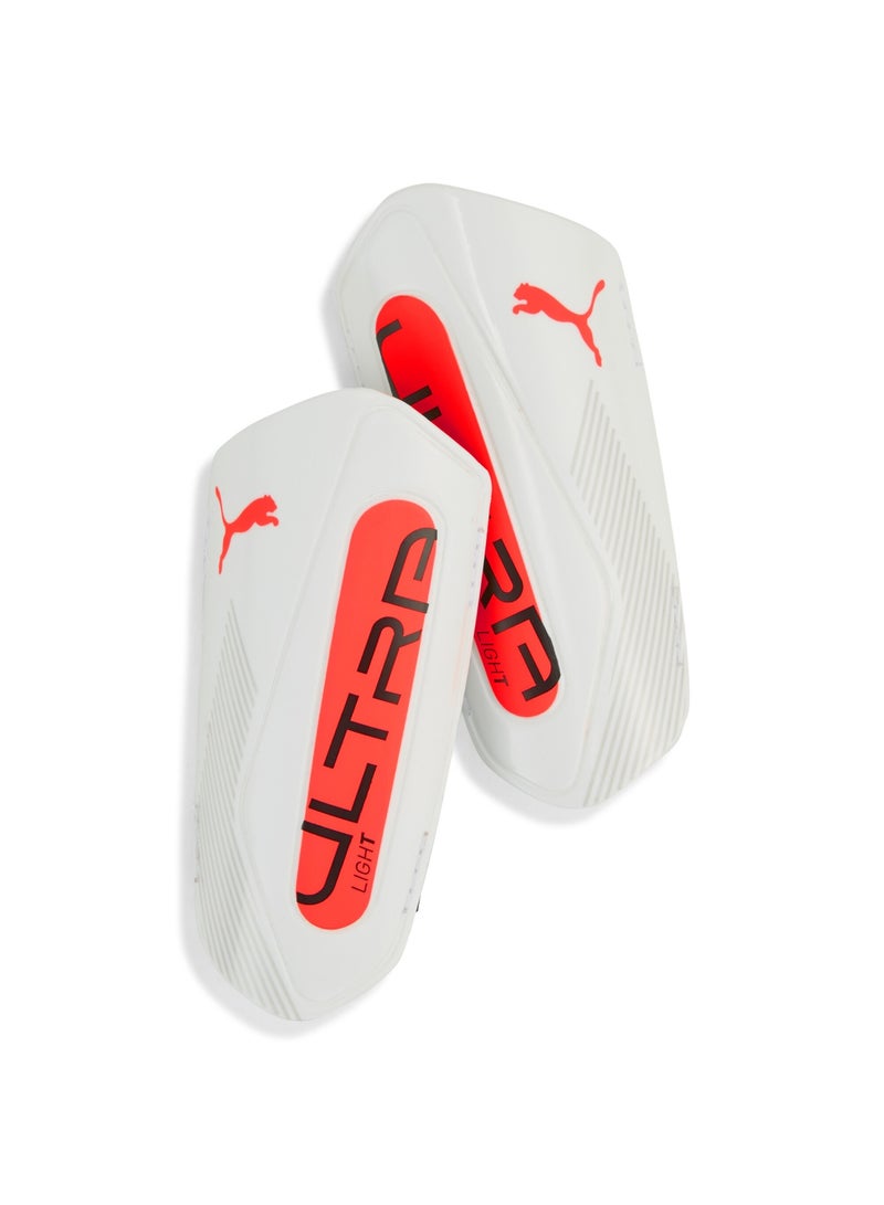 ULTRA Light Football Strap Unisex White Shinguards